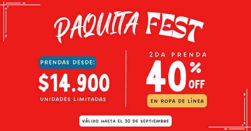 Banner Paquita Fest 2026
